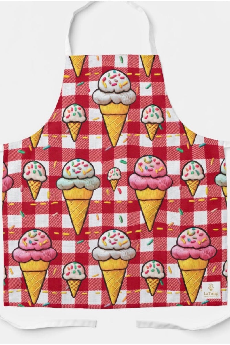 Limited edition apron “Ice Cream”