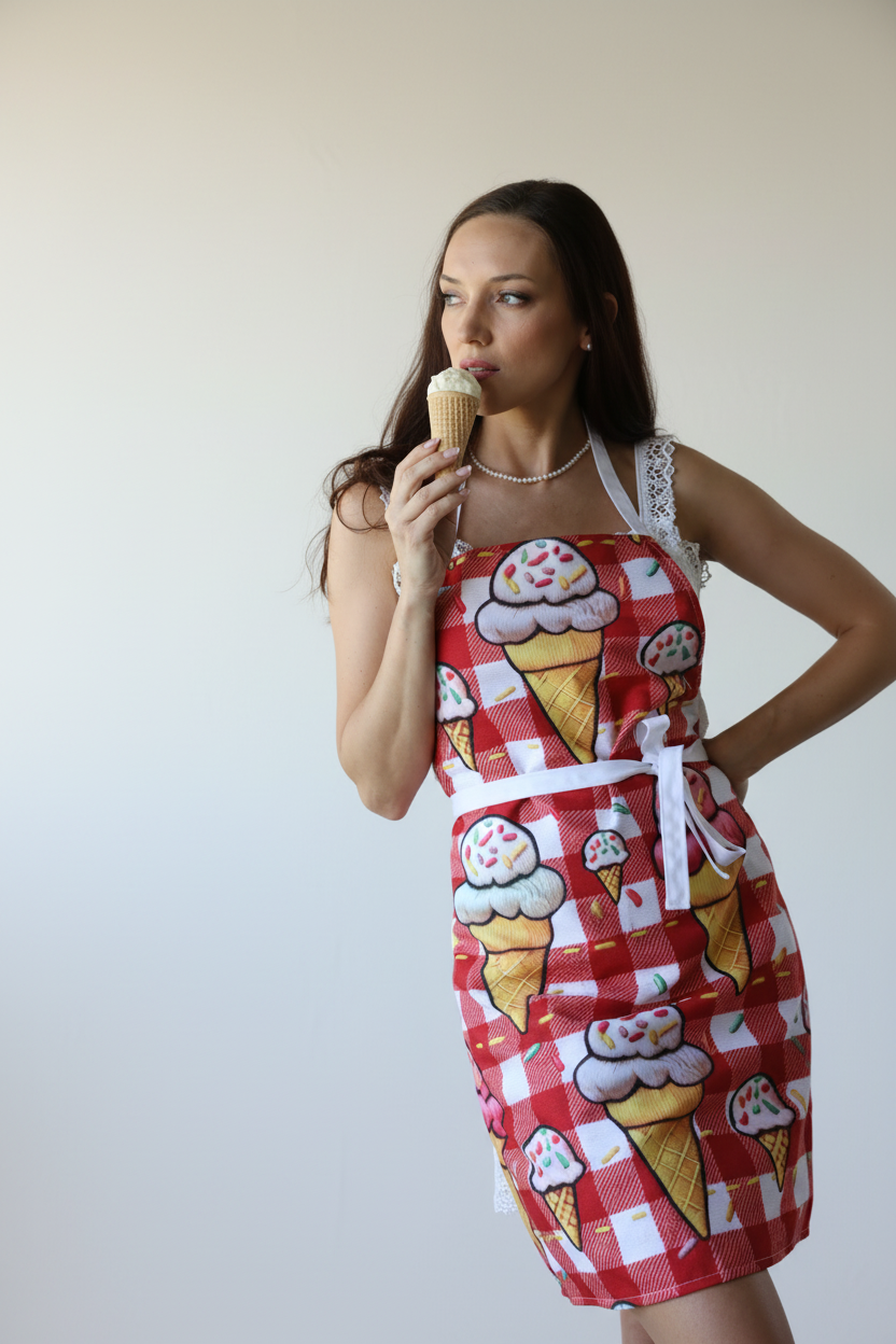 Limited edition apron “Ice Cream”